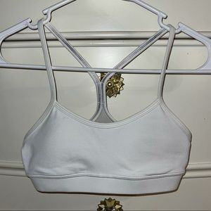 LULULEMON WHITE SPORTS BRA
